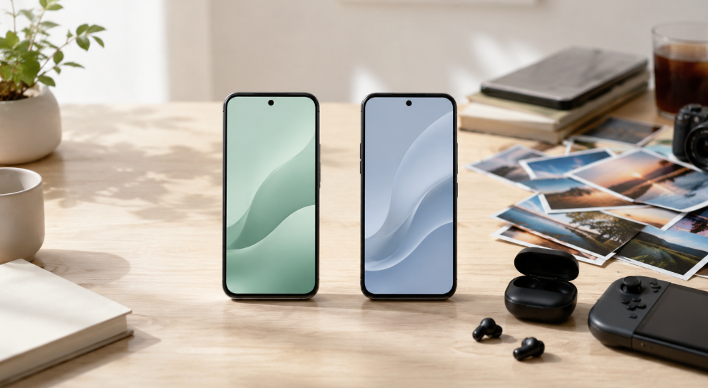 Google Pixel 10aの128GBと256GBを、写真やゲームなどの保存用途とともに比較するイメージ